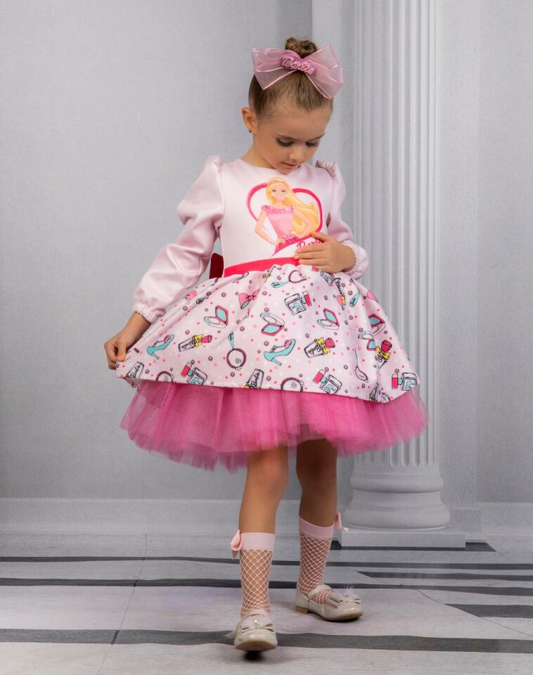 Barbie Çocuk Elbise