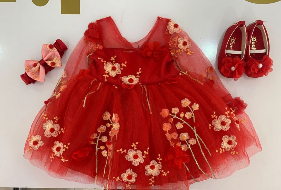 Kız Bebek Abiye Elbise Prenses Model Tütü  Abiye Elbise Mevlüt Takım Bebek Doğum Günü Elbise